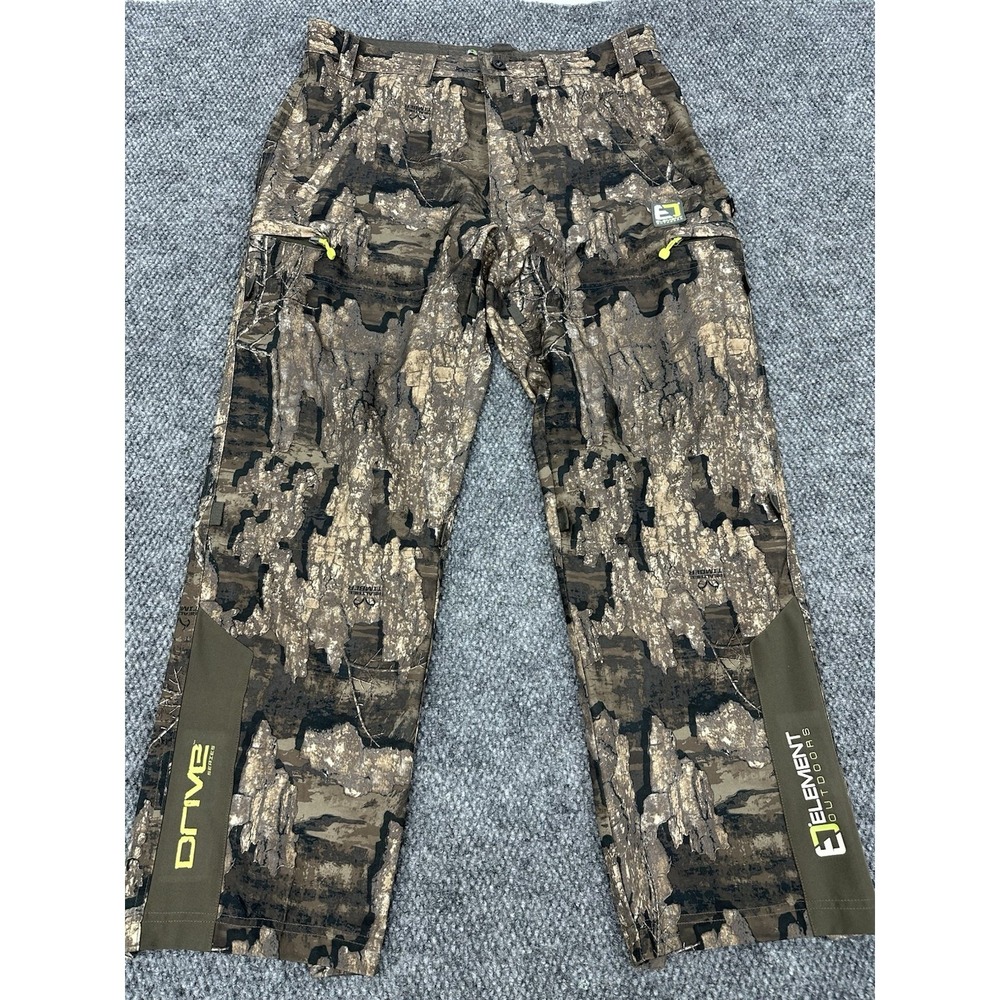 Element Outdoors Drive Series Camo Pants Lightweight Men's XL - Great Condition